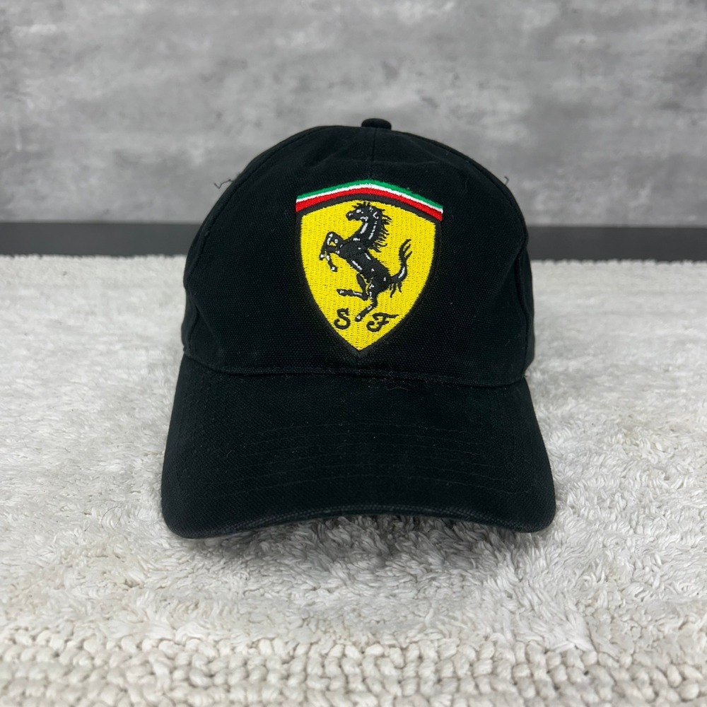 Vintage Ferrari Strap Back Hat OSFA 2000 World Champions Embroidered F1 Racing